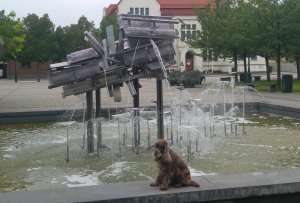 Limhamns torg - Vattenkristaller