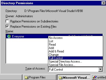 NTFS folder